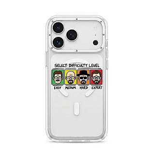 قاب نوشته Select Difficulty Level با مگ سیف قاب ناب ghabnaab آیفون